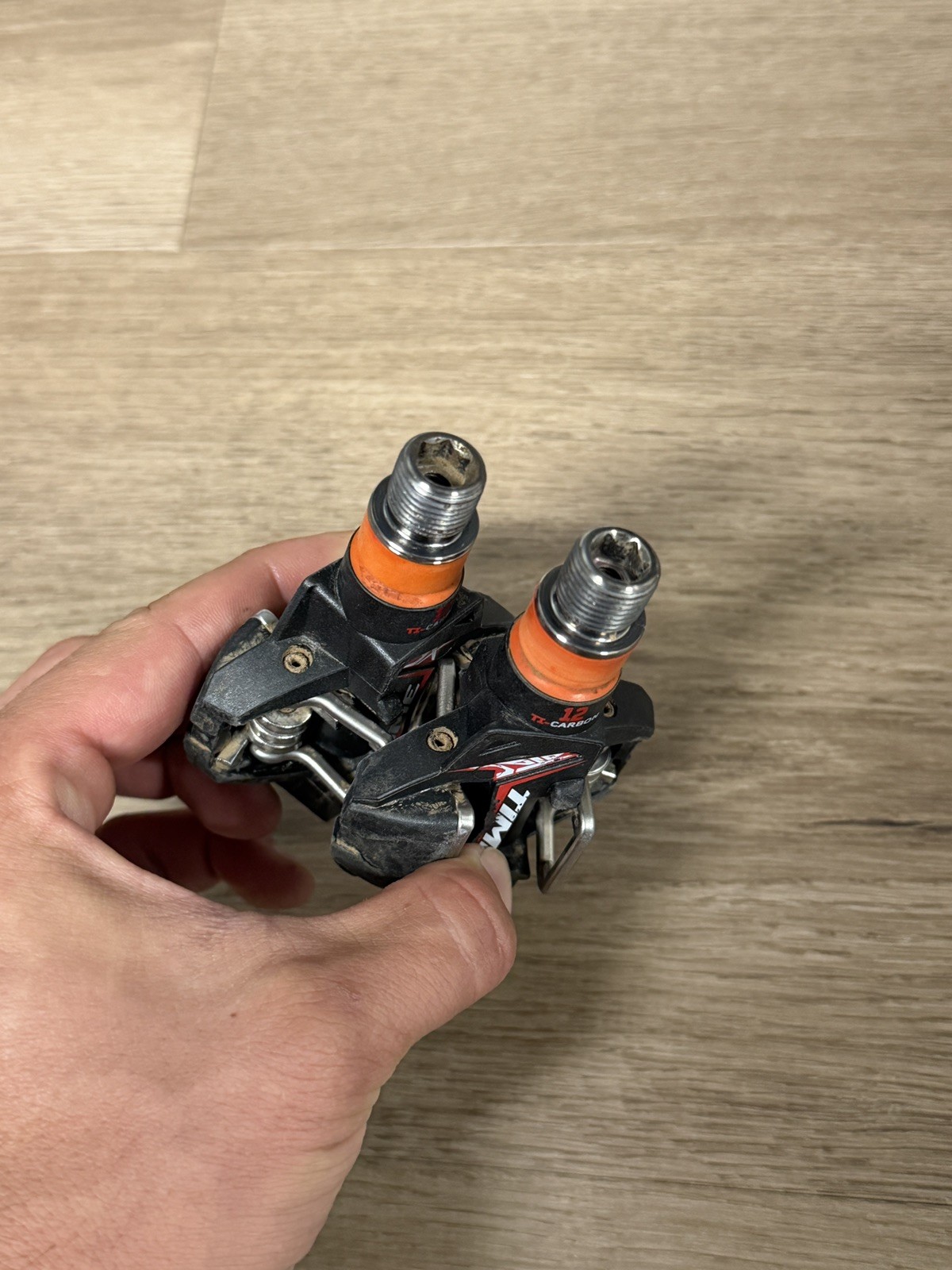 Time ATAC XC 12 Carbon Clipless Pedals – Lightweight Titanium Spindle