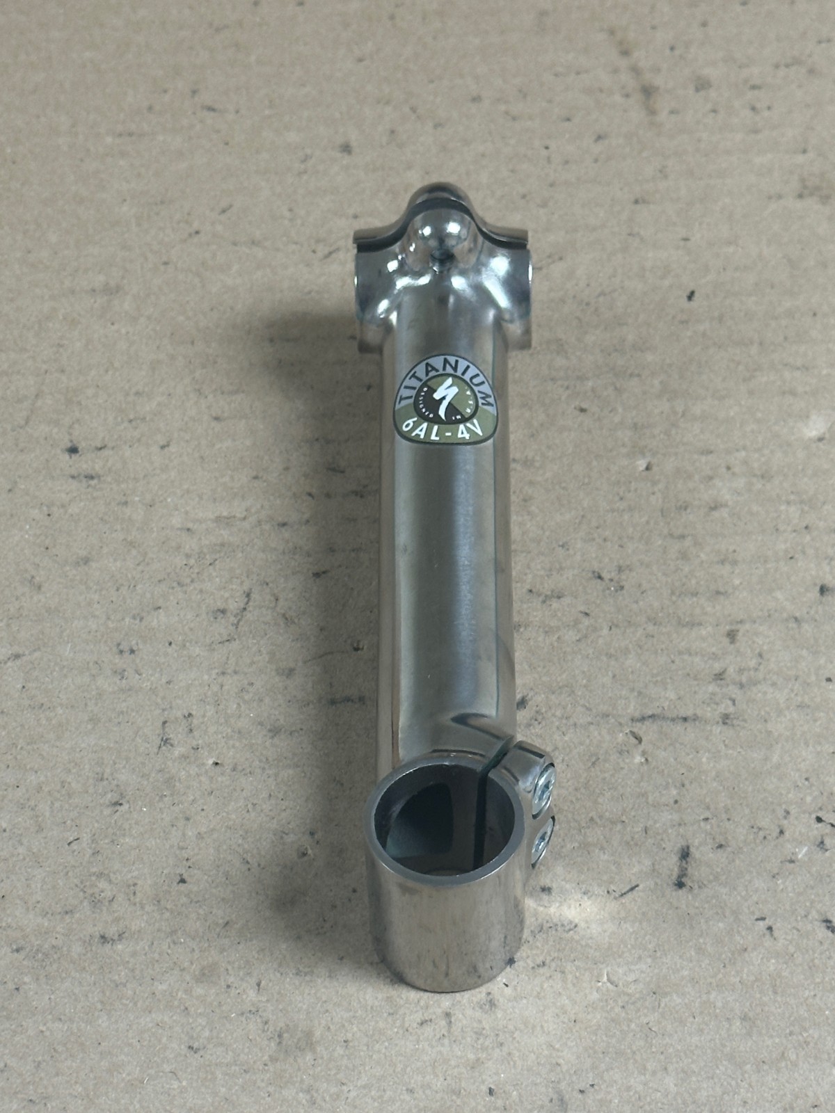 Specialized 6AL-4V Titanium 1-1/8″ Threadless Stem 150 mm Reach 25.4mm Clamp VGC