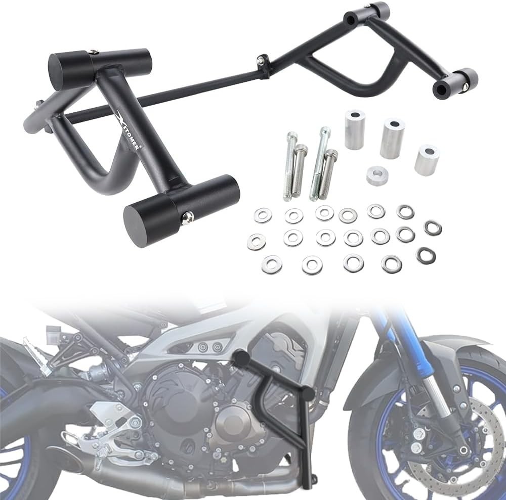 Crash Cage Fit for MT-09 FZ09 2014-2020, MT-09 Tracer 2016-2017, Engine Guard Fi