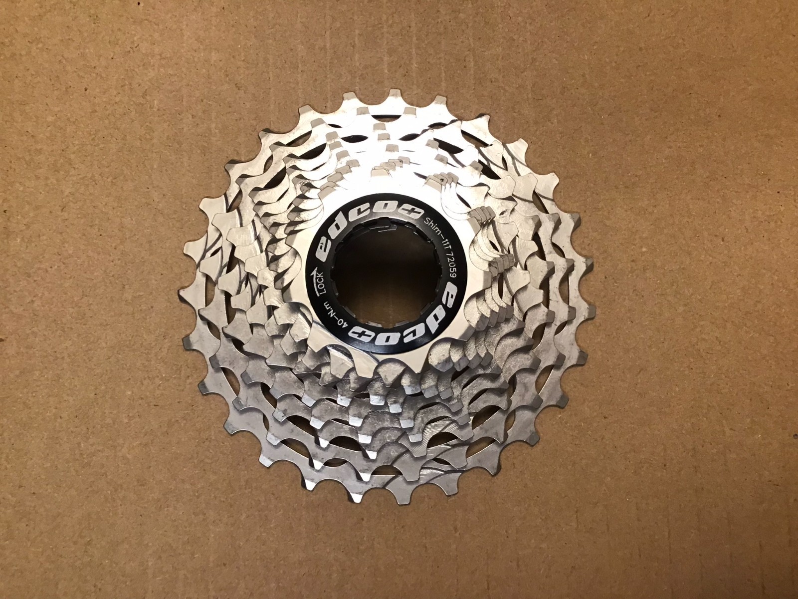 Edco Monoblock Cassette Shimano Road 10 Speed 11-27 Tooth