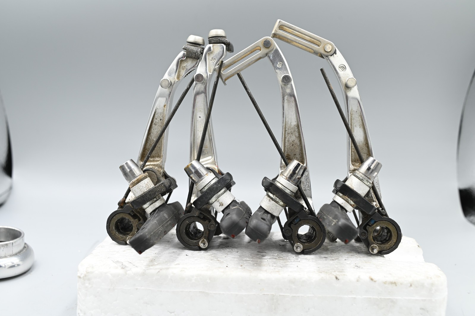 Shimano Deore XT BR-M739 Rim V-Brake Calipers Front & Rear Set – Nice!