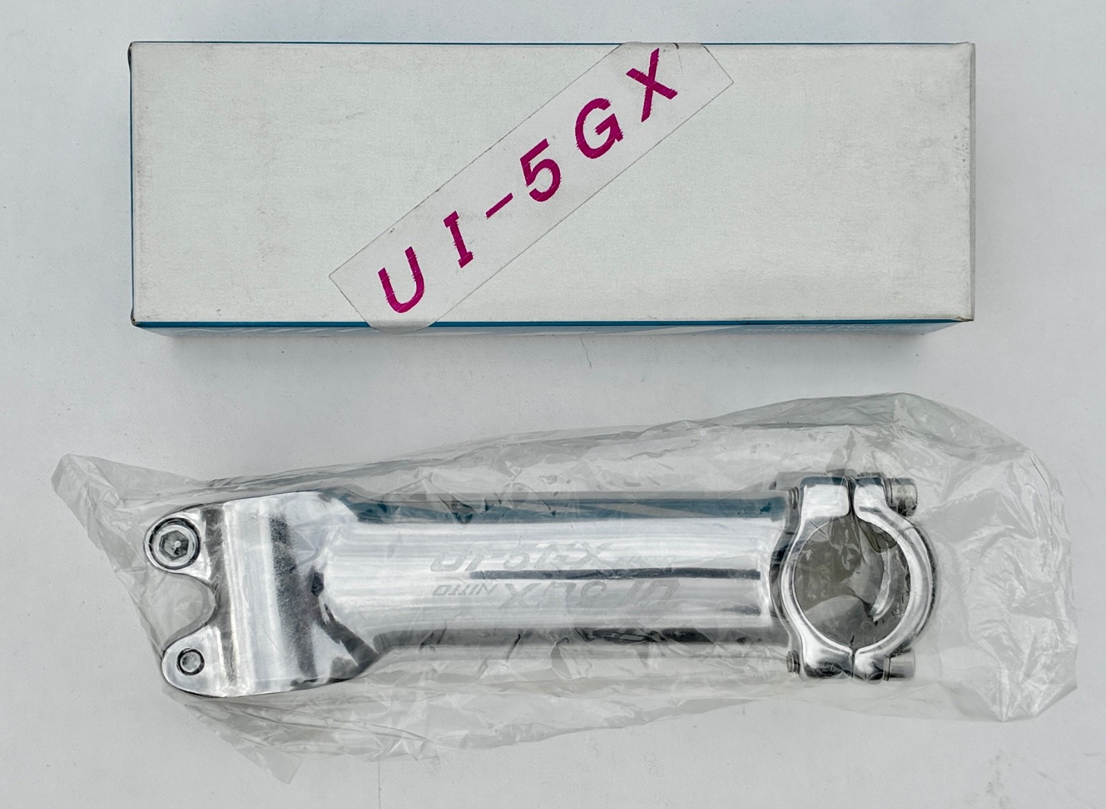 NOS Nitto UI-5GX Threadless Stem 12cm 26.0 Clamp 1 1/8″ Japan New in Box