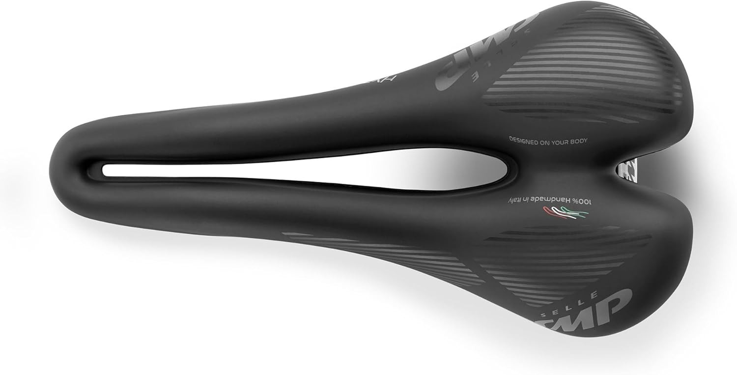 Selle SMP Hybrid Bike Saddle Matt Black 275x140mm Road MTB Comfort Seat