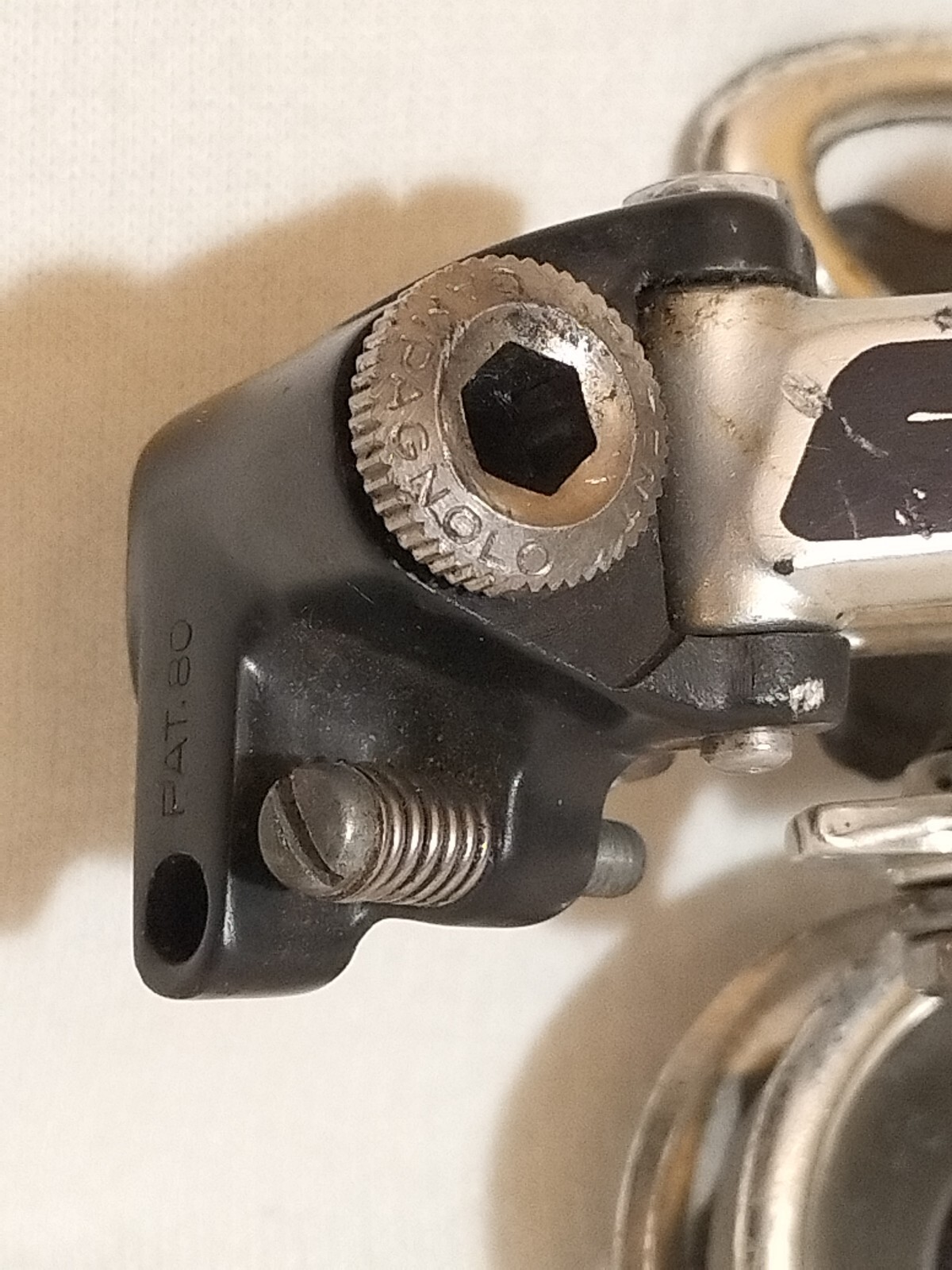 Vintage Campagnolo Super Record 180g Titanium Rear Derailleur Gearbox