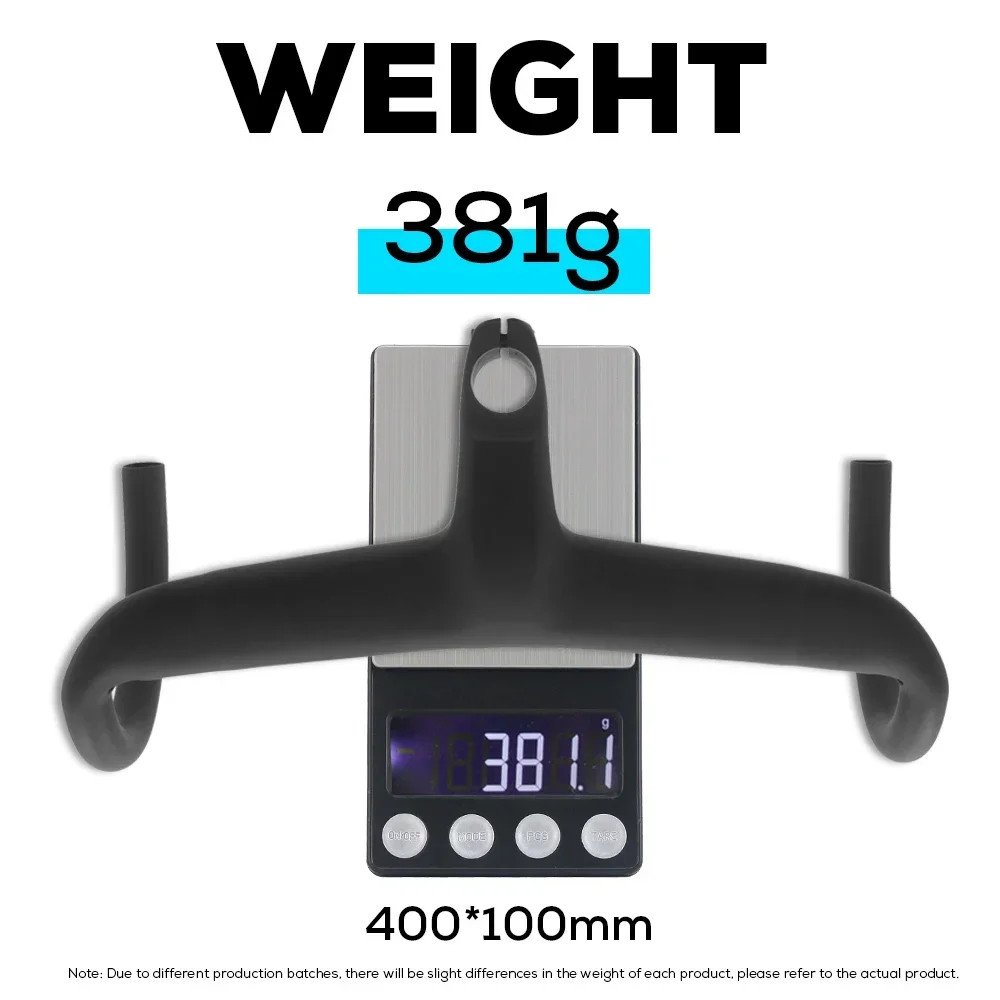 Carbon Fiber Bicycle Handlebar Road Bike Drop Handlebars with Computer Mount