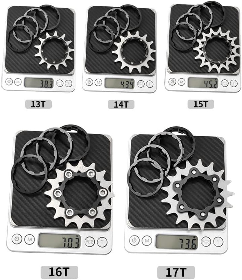Single Speed Conversion Kit 13T/14T/15T/16T/17T/18T/20T/22T Single Speed Cassett