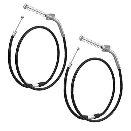 Dual Front Brake Cable Set 125cc 150cc 200cc 250cc ATV Quad- Drum Brake Version