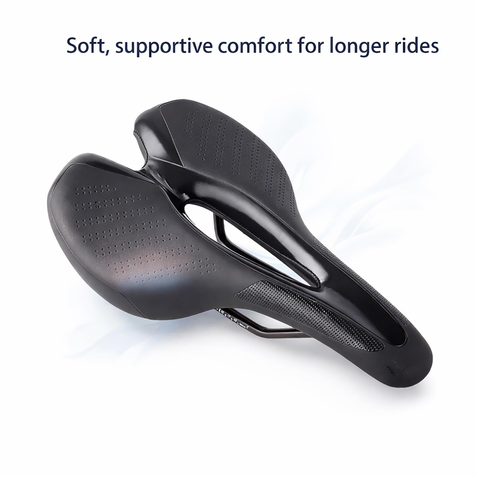 Bike Seat, Bike Saddle with Comfortable Waterproof Lightweight Design for Men…