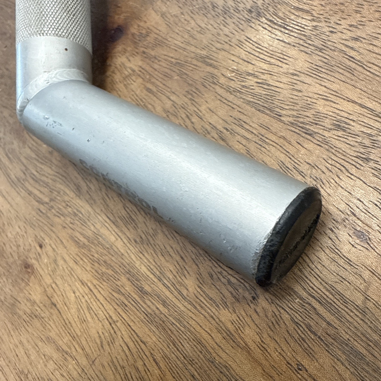 Control Tech Control Stix Silver Bar Ends Welded L-Bend