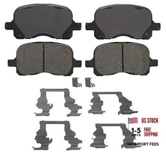 QS Disc Brake Pad Set, Chamfered Edges for Smooth, Quiet ZD741 QS – Ceramic