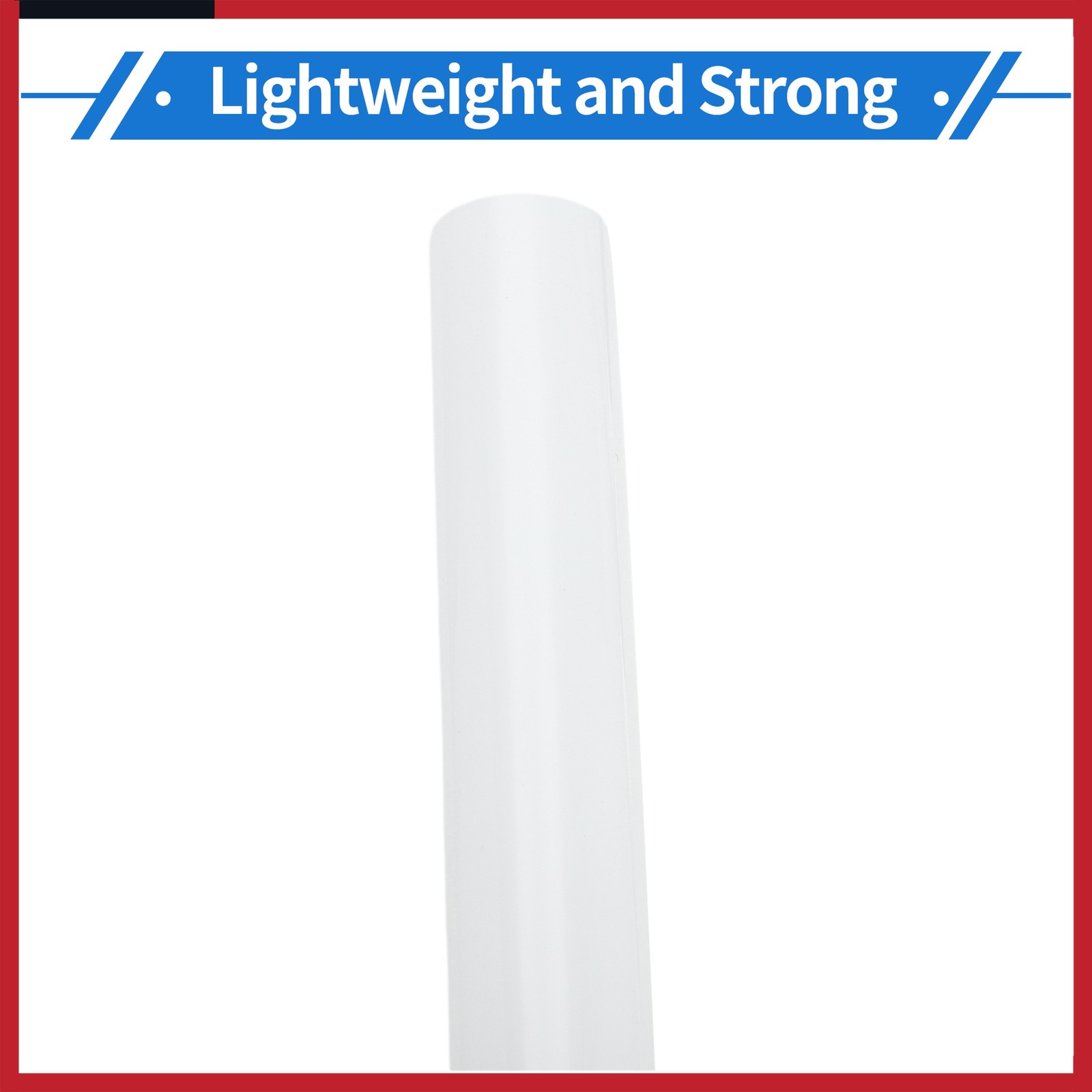 Bike Seat Post 27.2x350mm Lightweight Saddle Post Seat Tube White Carbon Fiber