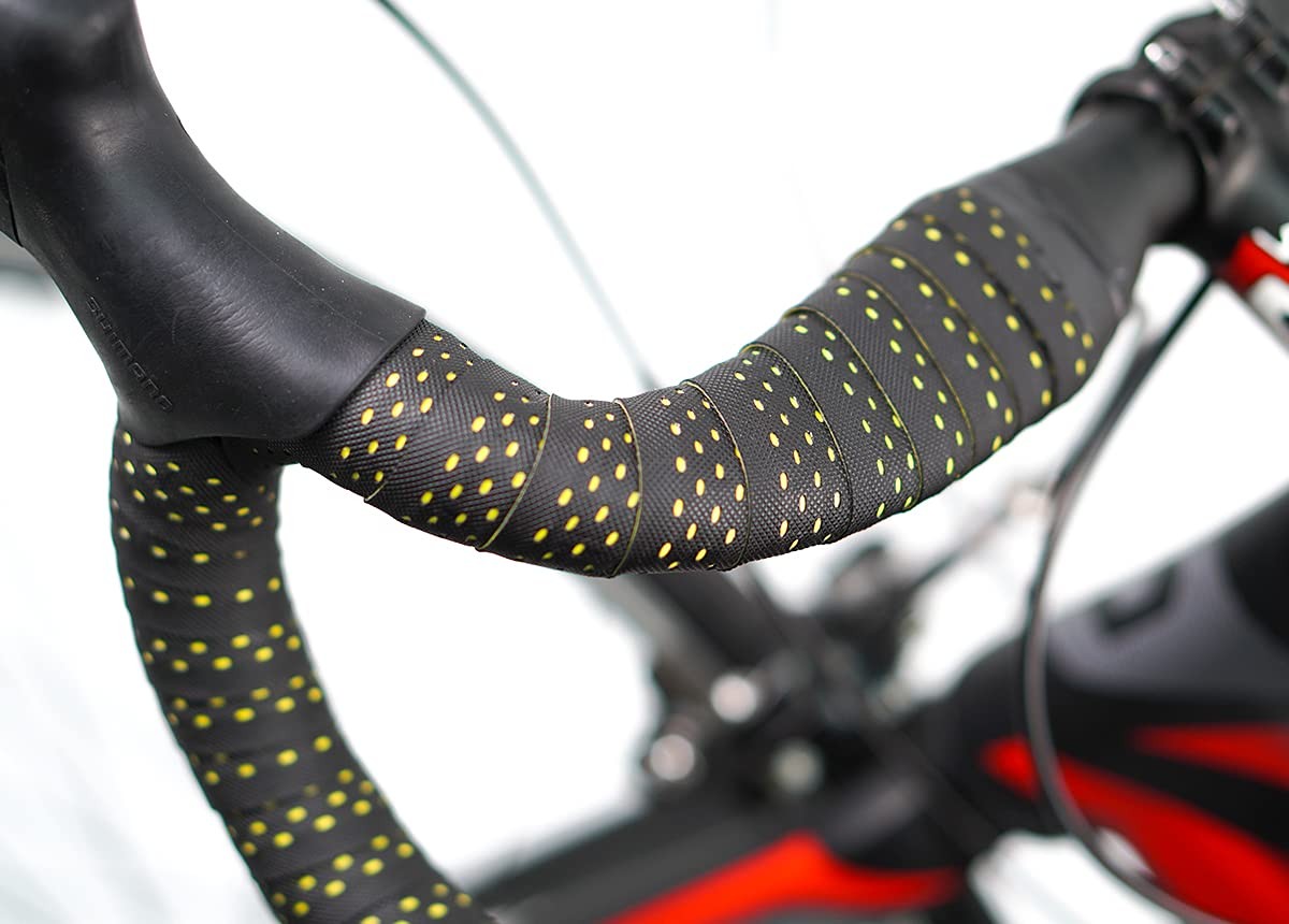 Bike Handlebar Tape, Road Bicycle Bar Tapes, 2 Pcs Cycling Handle Wraps for M…