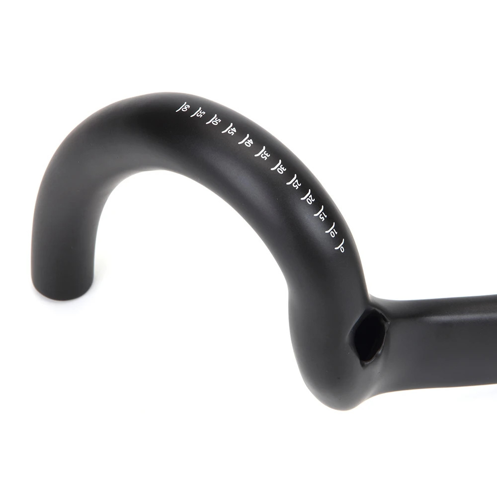 Carbon Fiber Gravel Bike Handlebar Big Flare Bar 370/390/410mm 30 Degrees