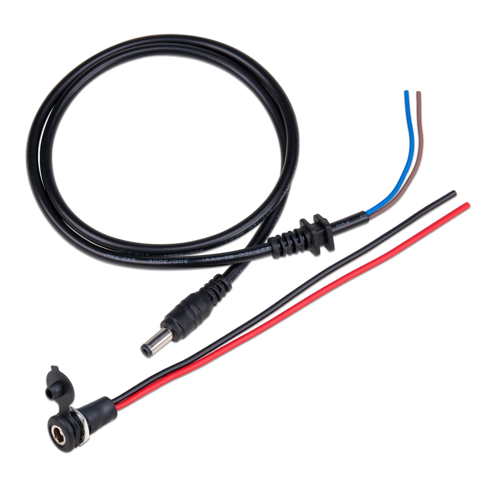 SaiDian 1Set Charging Wire 2.1mm DC Connector for 36V 48V 60V Electric Ebike Bat