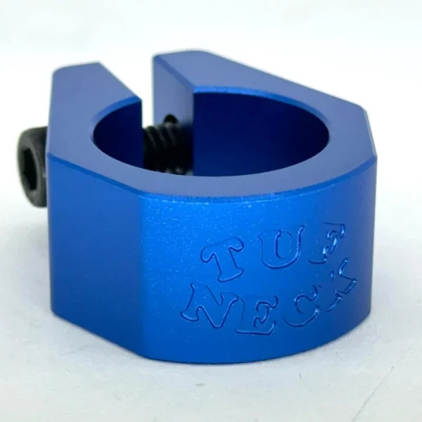 Tuf Neck BMX Seatpost Clamp, OLDSCHOOL GT BMX BLUE 1″ RETRO SE NEW