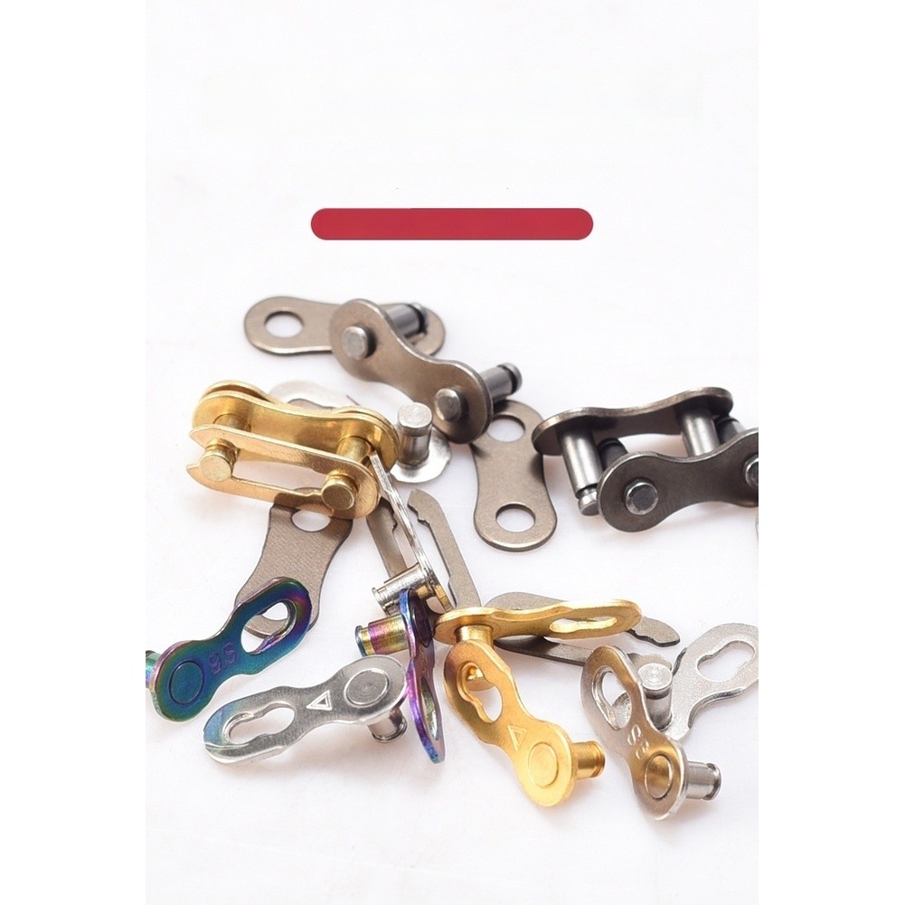 Road MTB Bicycle Chain Quick Link Silver Gold Shimmering for 6 7 8 9 10 Speed