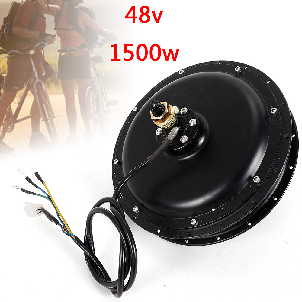 48V 1500W Bike Hub Motor Powerful Brushless Ebike Motor Hub 500RPM