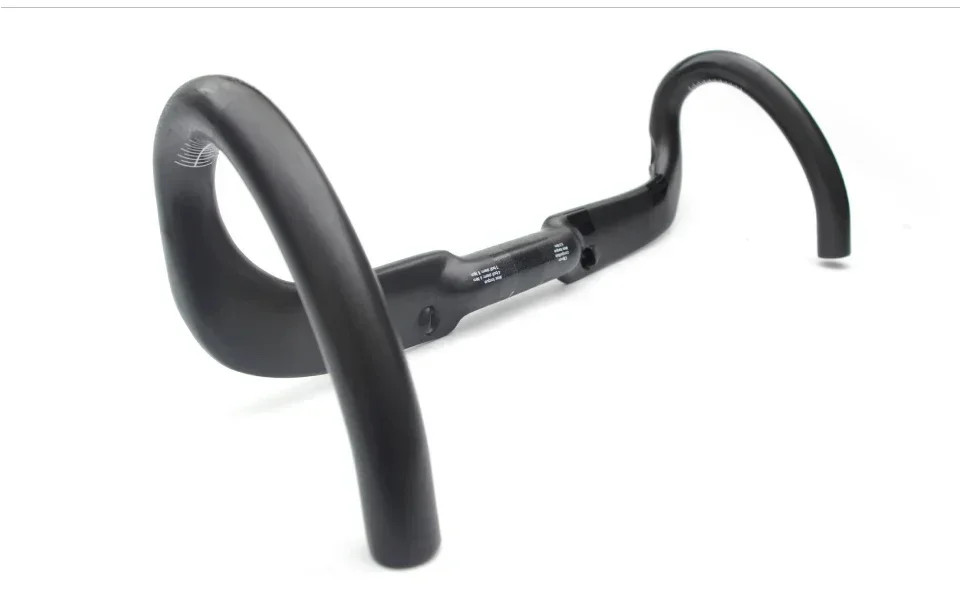 Full Carbon Fiber Road Bike Handlebar Gloss Black 31.8*380/400/420/440mm