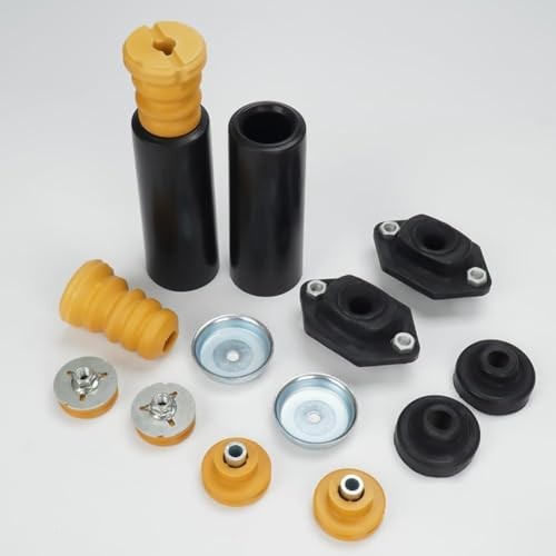 Rear Shock Mount, Bump Stop & Dust Boot Assembly Set Compatible with BMW E82