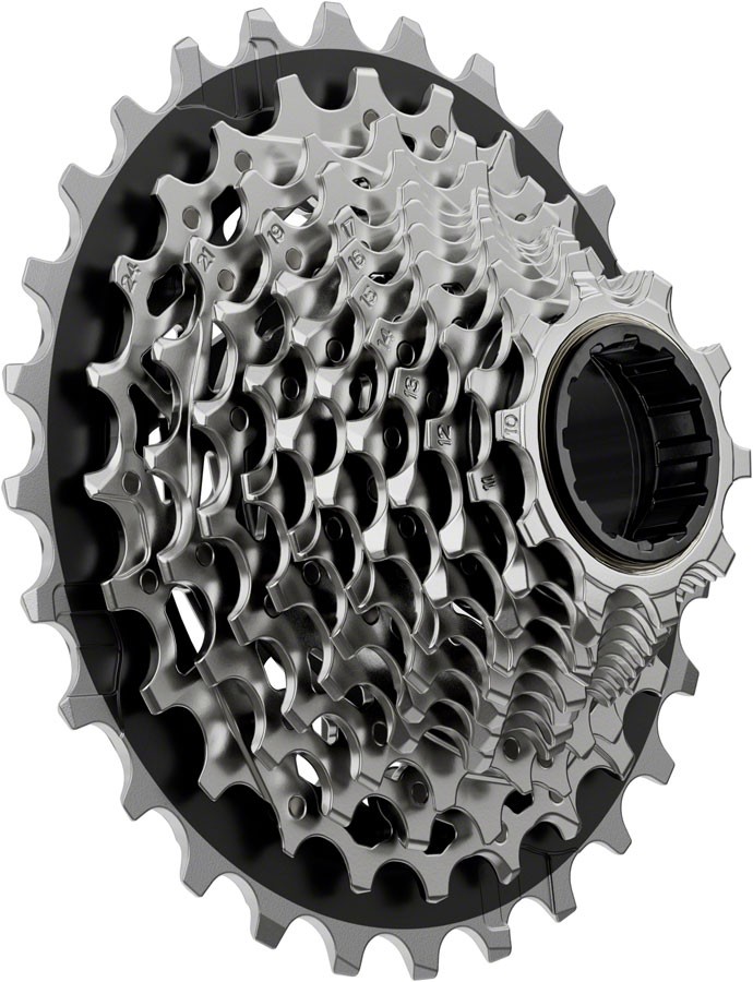 SRAM Force XG-1270 Cassette – 12-Speed, 10-28t, Silver, For XDR Driver Body, E1
