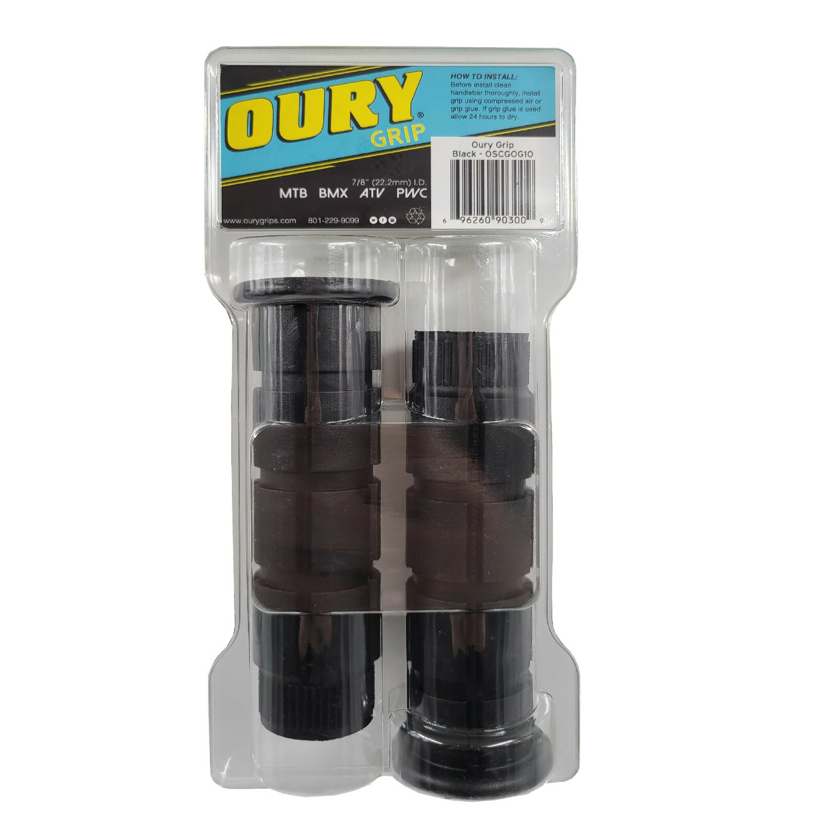 Oury Mountain Grips Flanged 114mm fit BMX Fixie Handlebar Choose Color soft PAIR