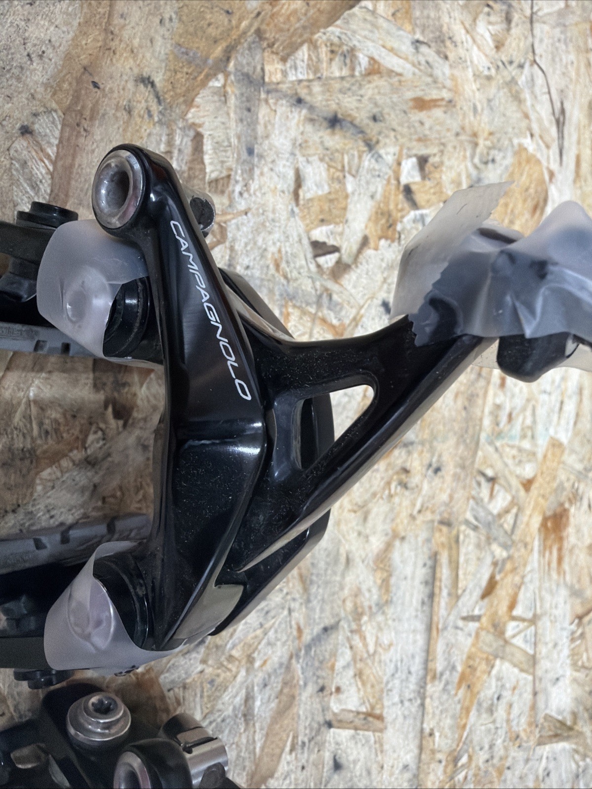 Campagnolo Record Direct Mount Brake Calipers Front & Rear Pair Black Rim Brakes