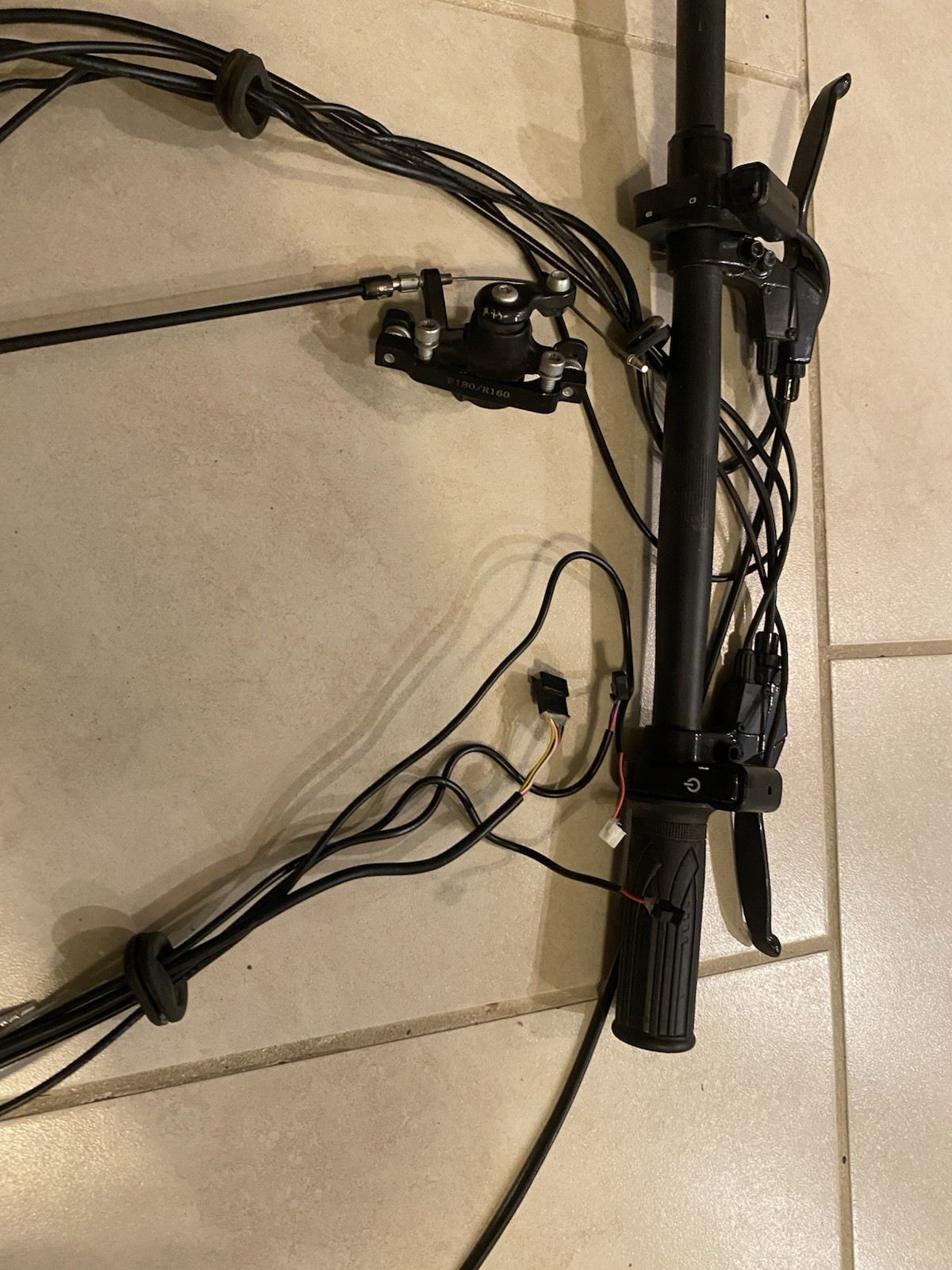 Jetson Haze OEM Replacement Handlebar Assembly W/Wiring