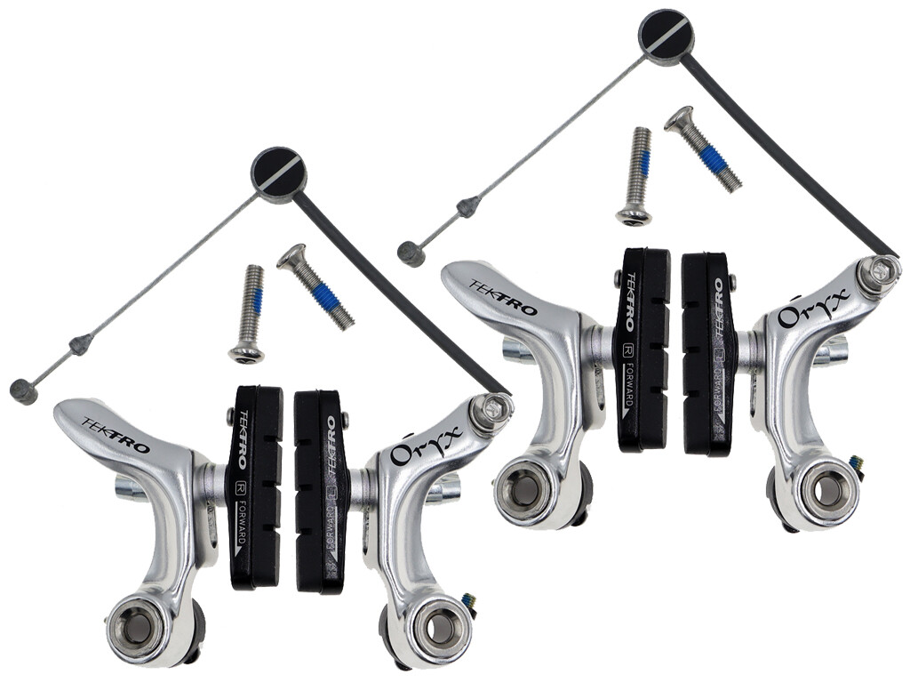Tektro Oryx Retro Canti/Cantilever Brake Set Cartridge Pads Silver