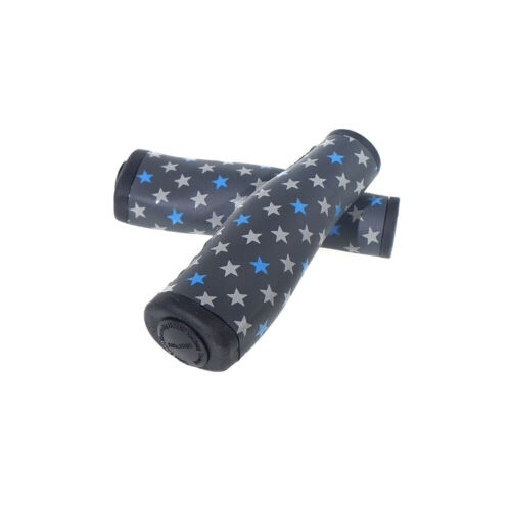 Vintage Star Print Bike Flat Bar Bicycle Handlebar Grip 135mm MTB City Bike