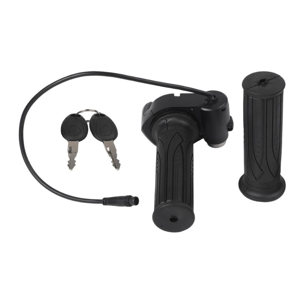 Electric Scooter Throttle Grip With Waterproof 6 Pin Interface For E Bike 48 [