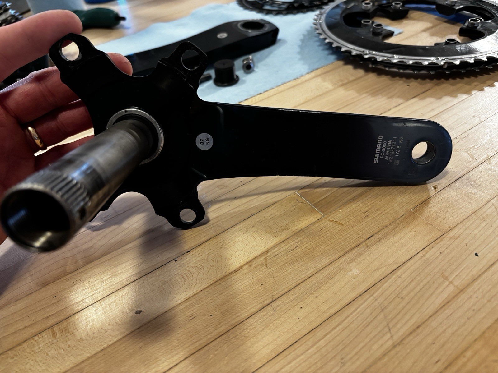 Shimano FC-9000 Crankset 172.5 52/36 OR 50/34