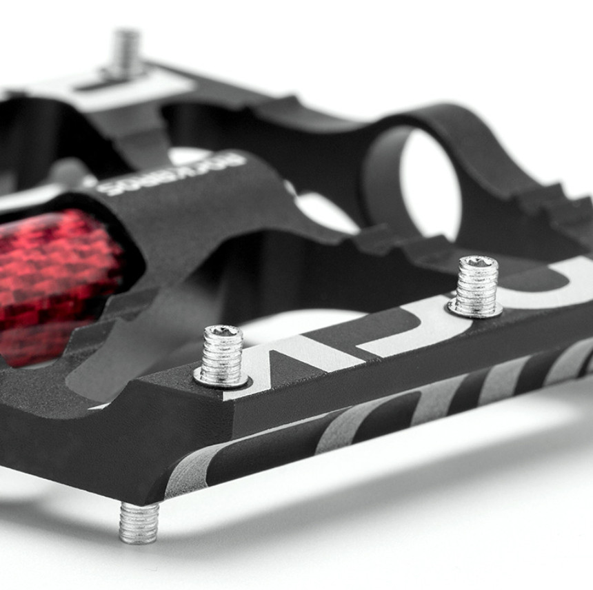 ROCKBROS Bike Pedals 9/16” Aluminum Alloy Bearing Non Slip Pedals Road Mountain