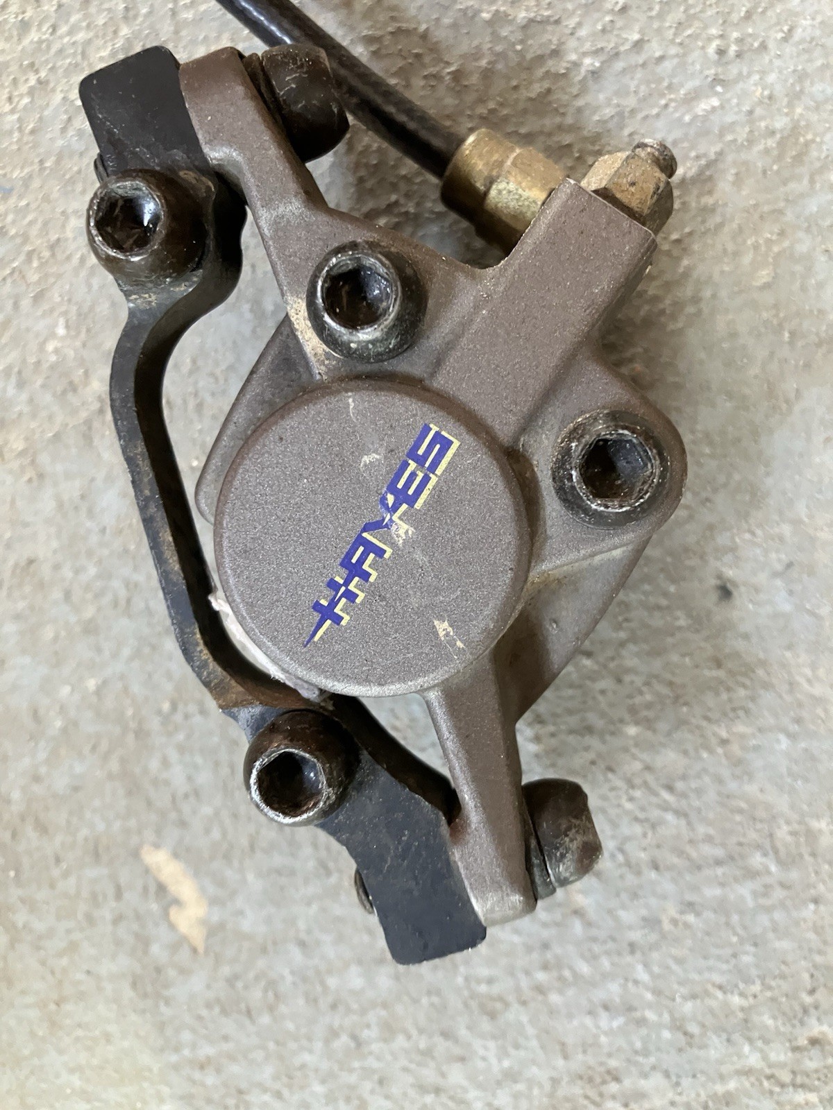 Hayes Hydraulic Disc Brakes 22mm Rear ISO Front 160mm Rotors Front And Rear