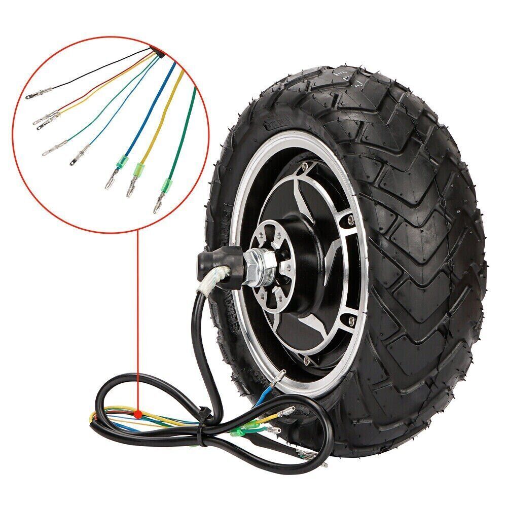 10 inch Hub Motor Kit ebike Scooter 48V1200W 60V3000W Brushless Gearless Motor