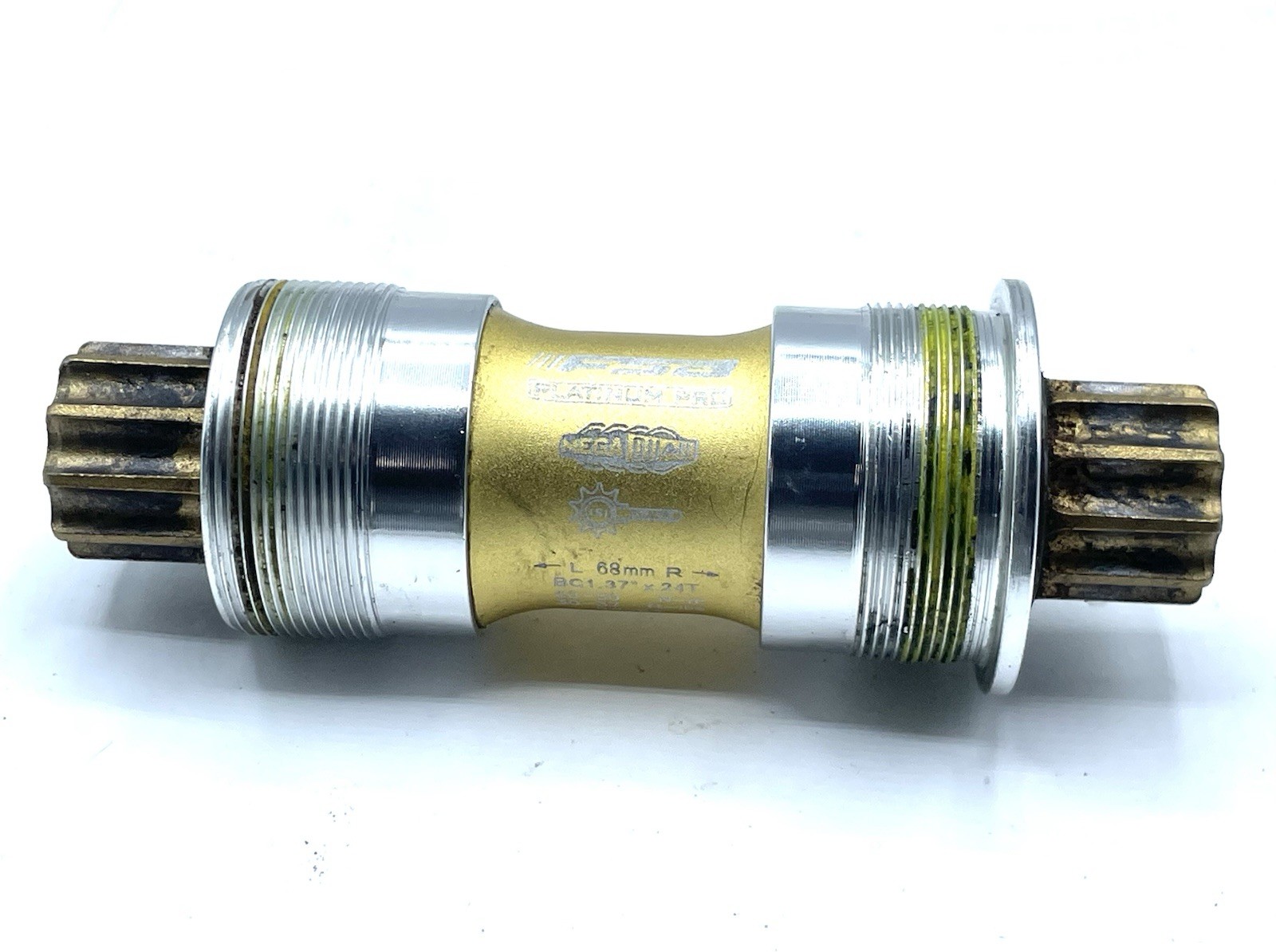 FSA Platinum Pro, Mega Quad, Gold Bottom Bracket 1.37×24, ISIS Drive 109mm
