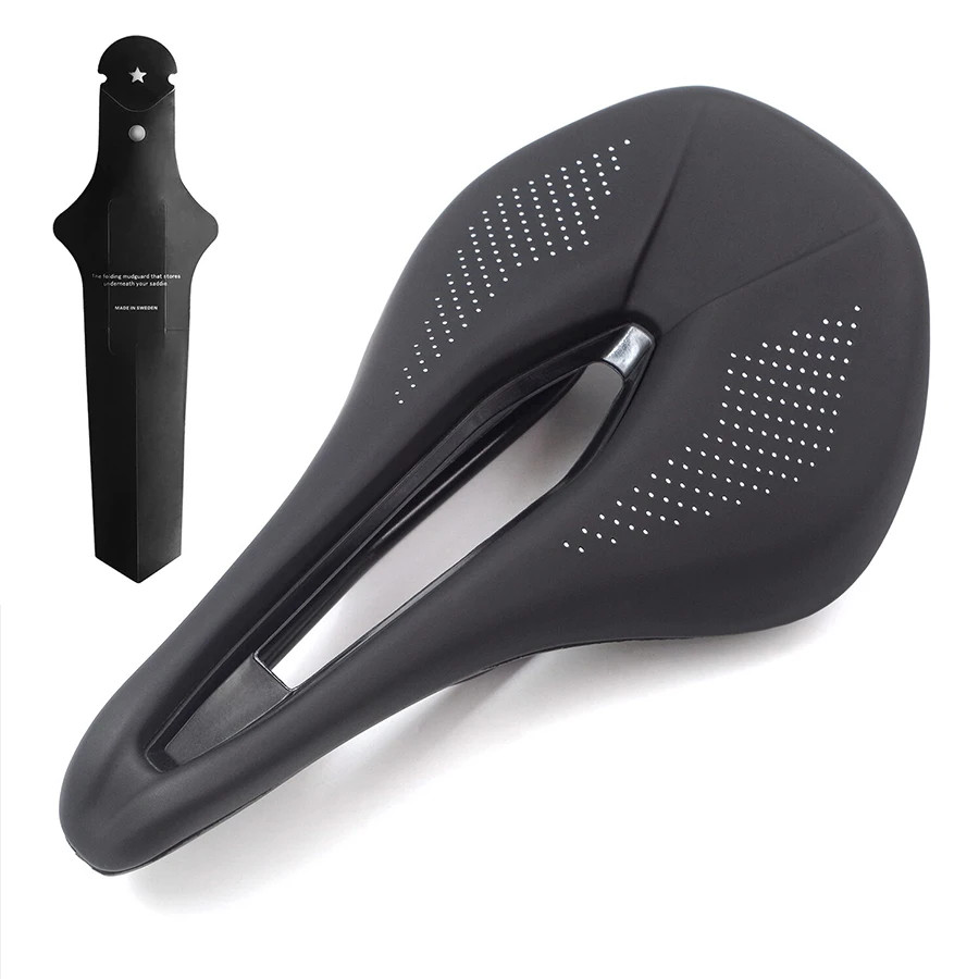 Power Comp Bicycle Saddle for Mens Womens Comfort Road Cycling Saddle Mtb Mounta