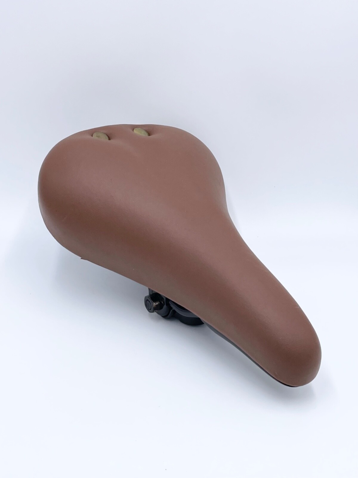 CIONLLI Dark Brown Retro 2 Rivet Design Saddle/Seat PU Leather – Fast Shipping!