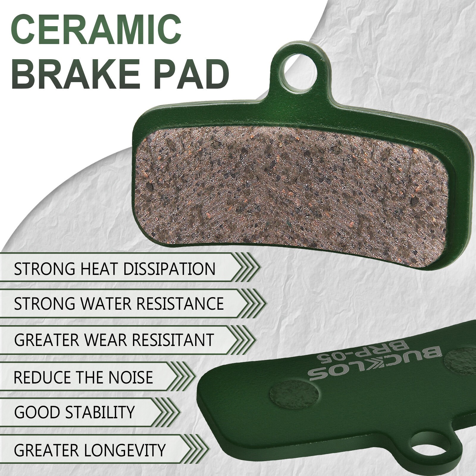 MTB Bike Disc Brake Pad Ceramic/Resin/Sintered-Metal 4 Piston For SHIMANO TEKTRO