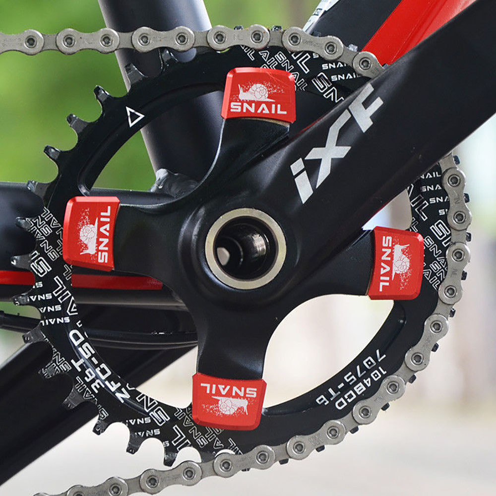 SNAIL MTB Road Bike Single Chainring Screws Sprocket Crankset Chainwheel Bolts