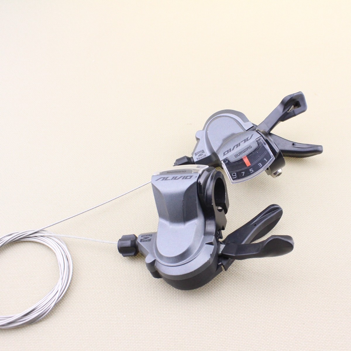 Shimano Alivio M4000 Shifter Lever Set SL-M4000 Rapidfire MTB Trigger 3×9 Speed