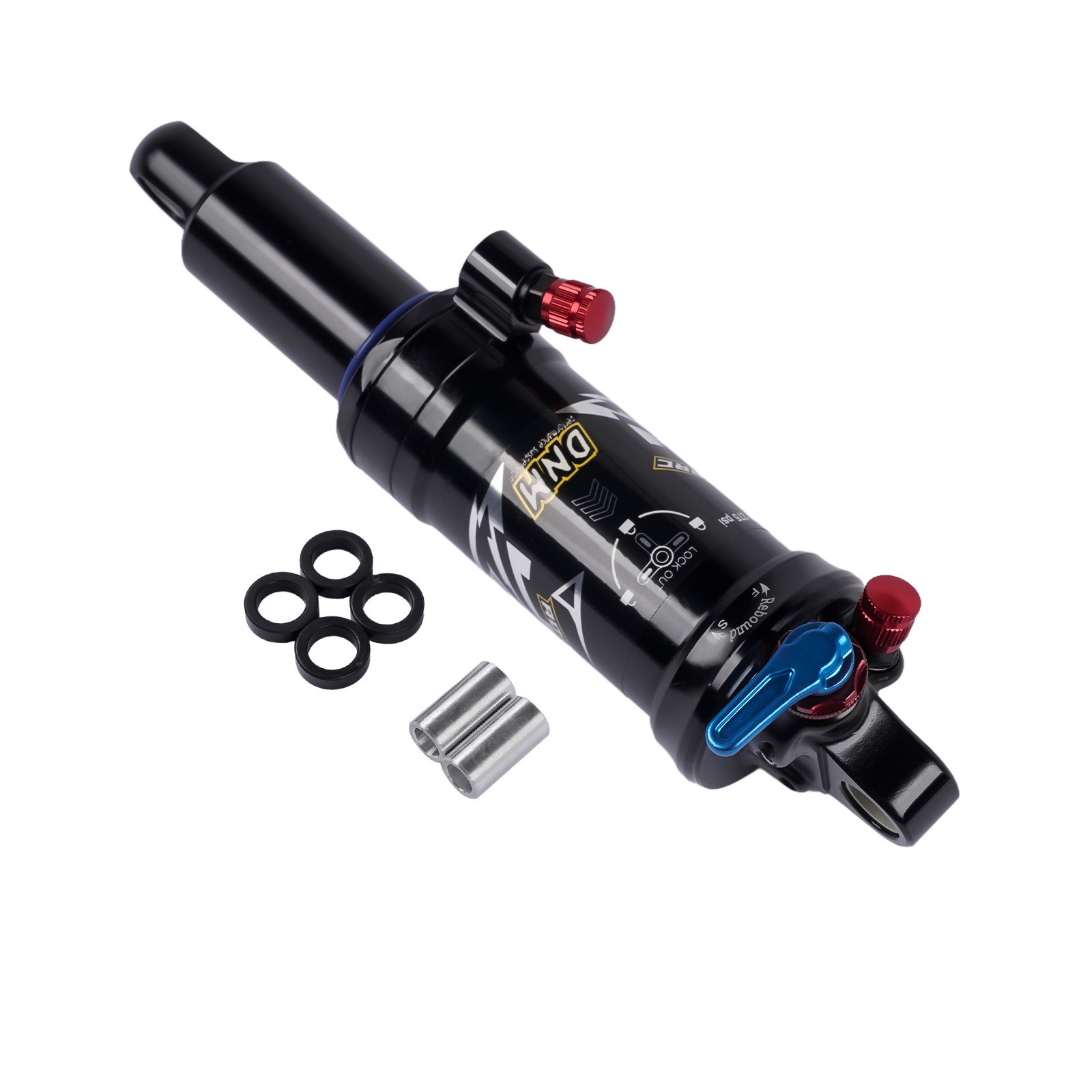 Mountain Bike Air Rear Shock Absorber 165/190/200mm AOY39RC Lockout for MTB/CITY