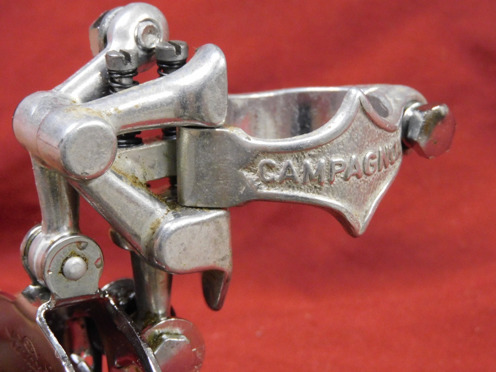 Mint Early 70’s Campagnolo Nuovo Record 1052 Front Derailleur 28.6 mm Clamp-on