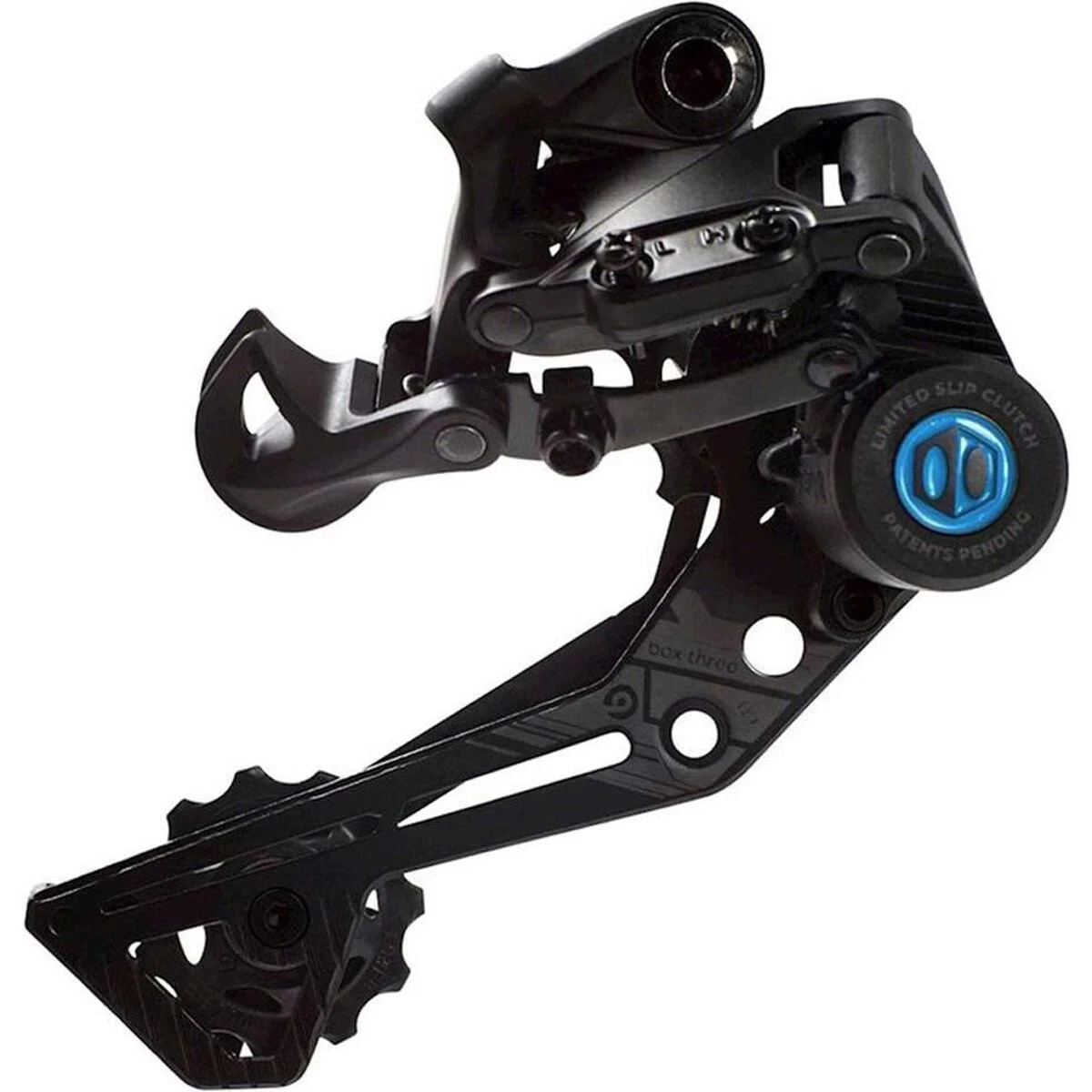 Box Components Three Prime 9 X-Wide Rear Derailleur – 9-Speed Long Cage – MTB