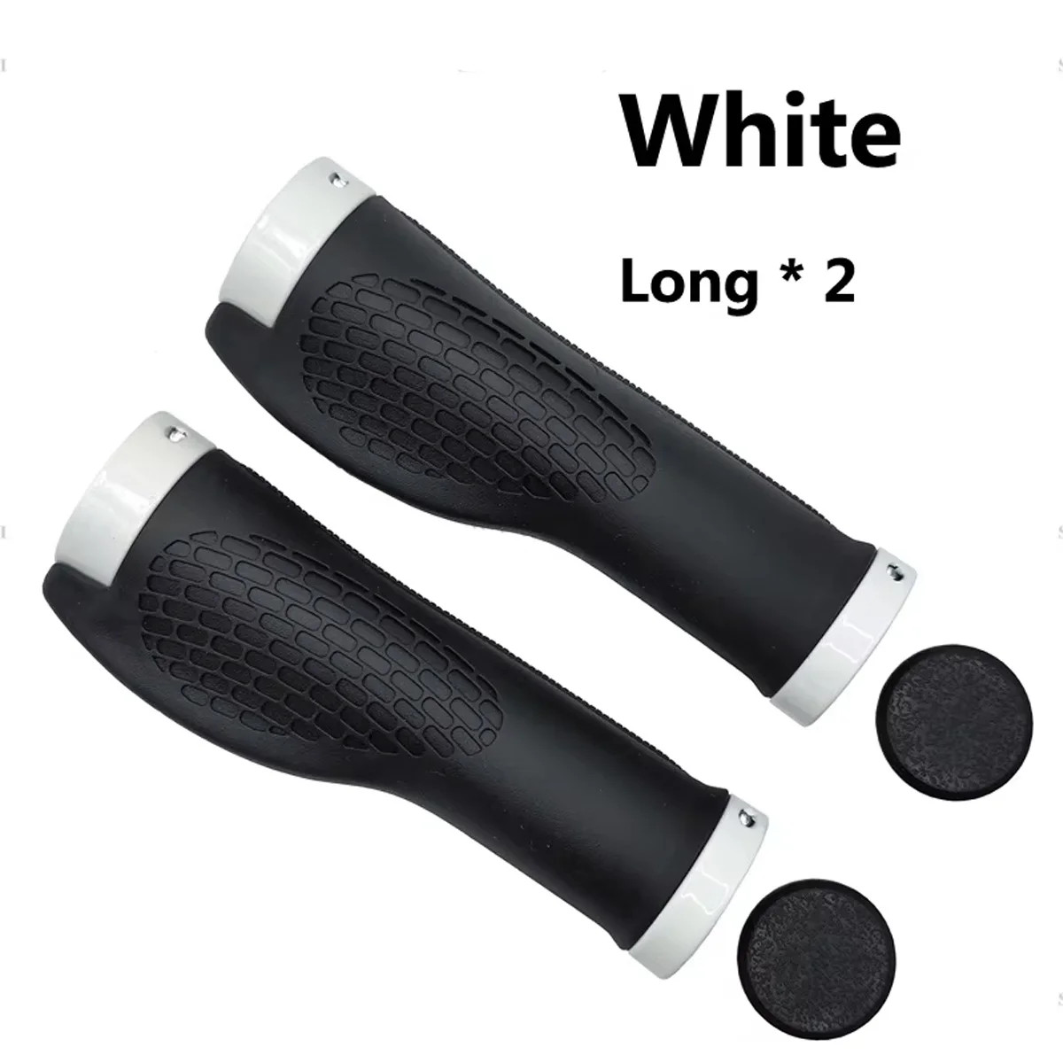 Bike Handlebar Grips Rubber Soft Lock-On Non Slip MTB City Scooter Cycling