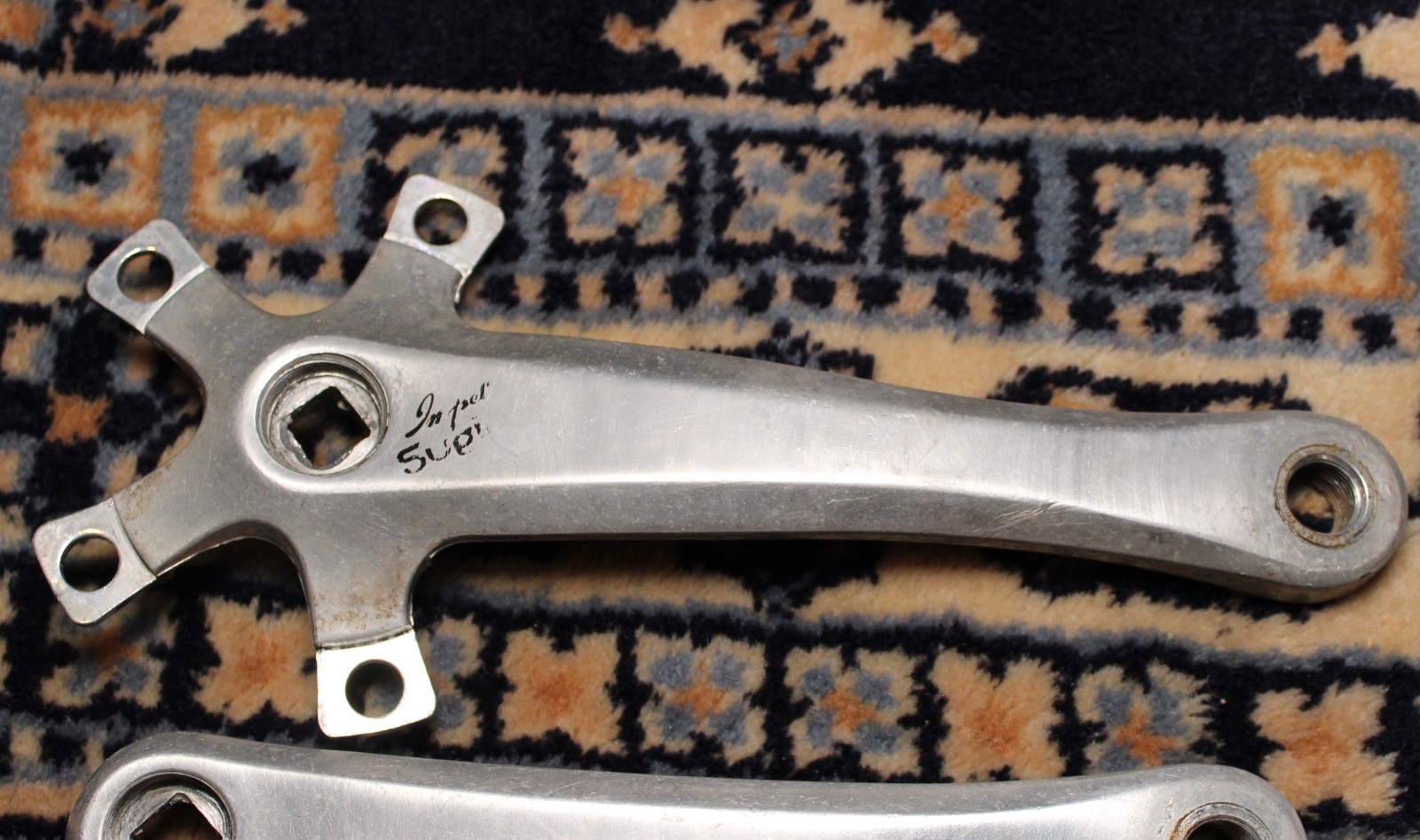 Sugino Impel Crankset – 175mm – 94/58 BCD – Square Taper – Double/Triple