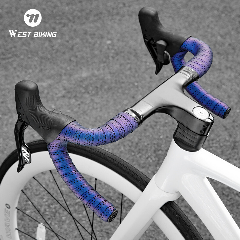 2 pcs Bike Handlebar Tapes Bicycle Wrap Bar Grips EVA Tape Road Bike Cycling