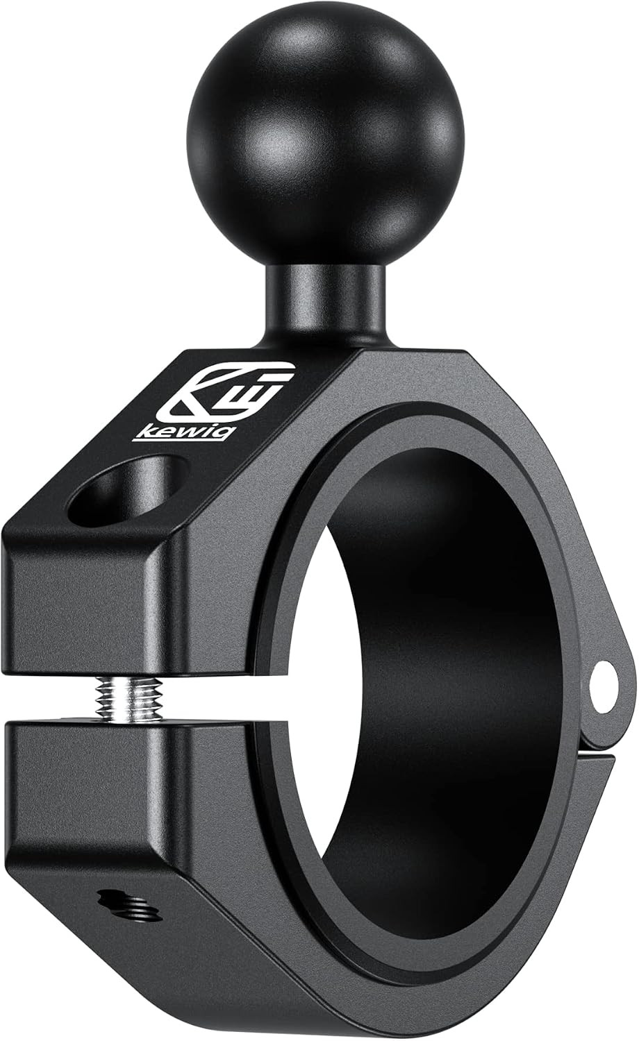 Aluminum Alloy Large Bar Clamp Mount Base with 1” TPU Ball | Fit 1.5” / 1.65”