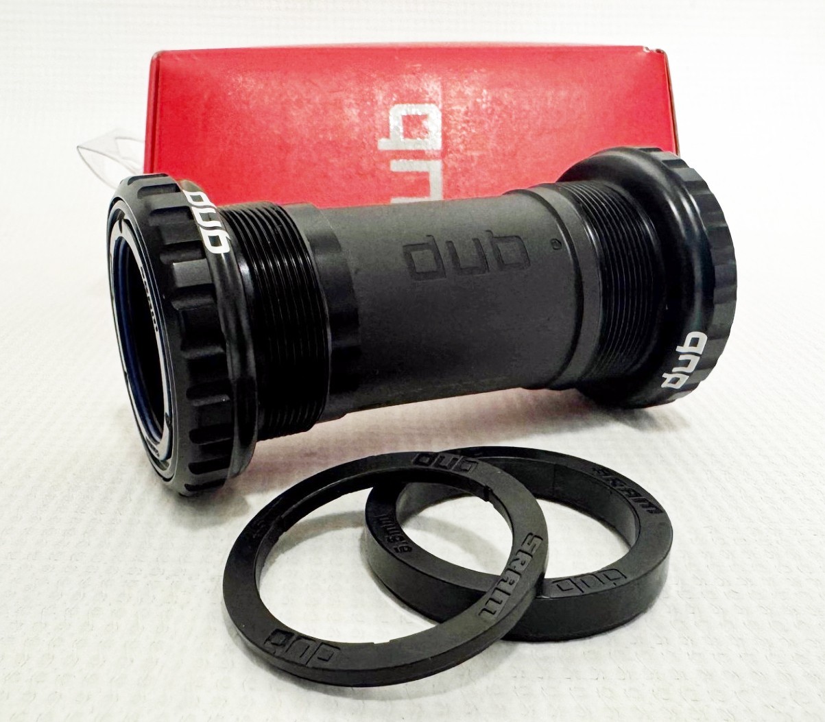 SRAM DUB Wide English Bottom Bracket – English/BSA, 68mm, Road, Black