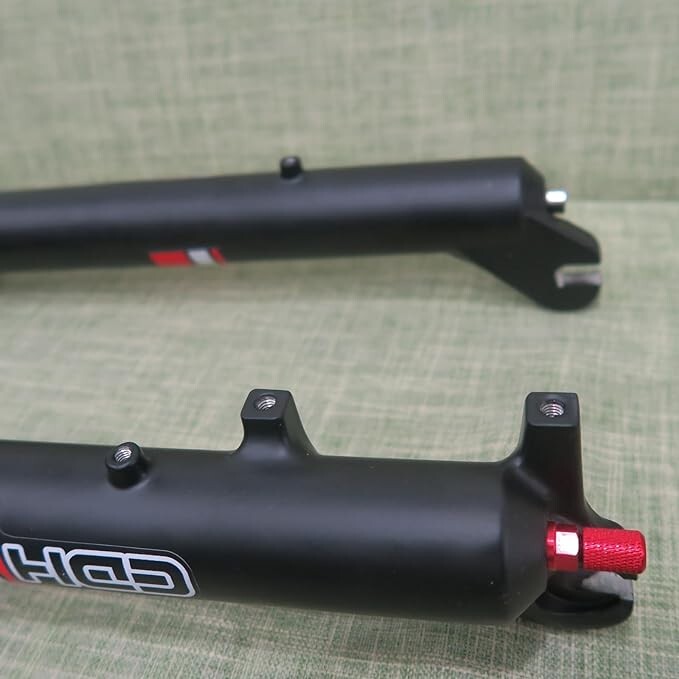 CDH 20X4.0″ Fat Tire Bike Fork, Air Suspension Bicycle Fork Double Shoulder Fork