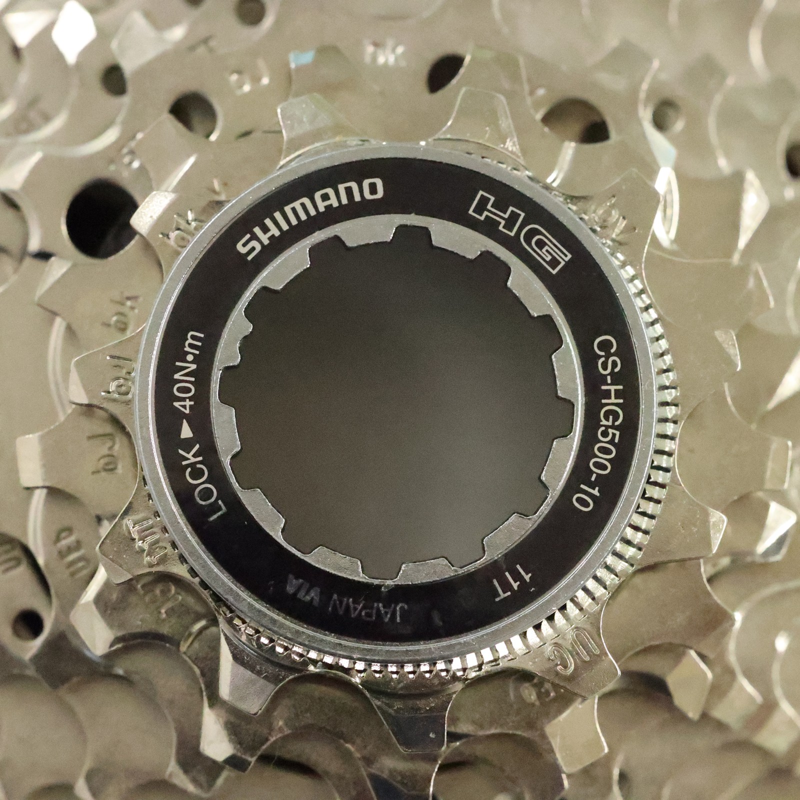 Shimano CS-HG500 Cassette 10-Speed 11-34T HG Mountain Road Bike Silver
